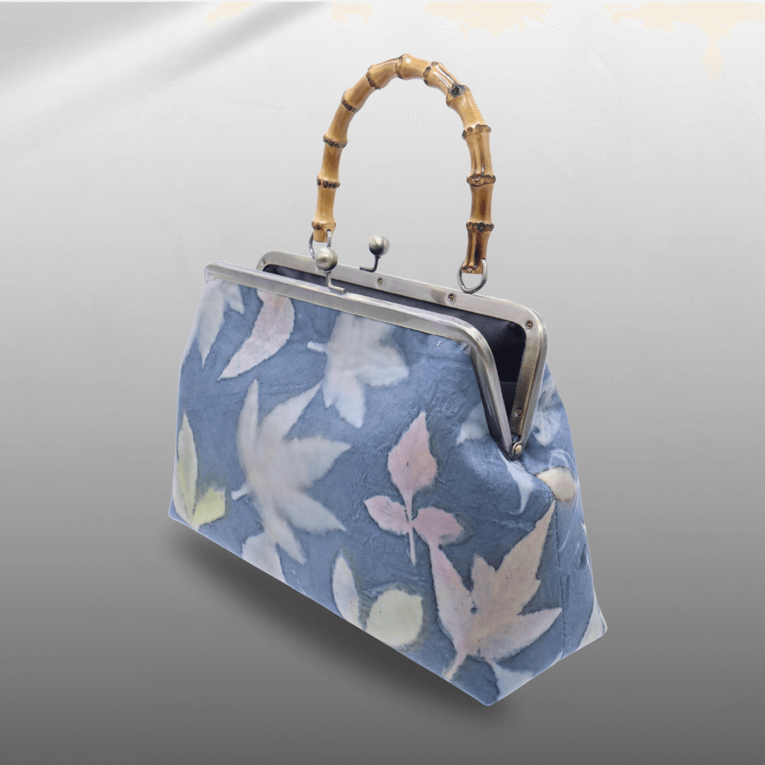 Handle Bamboo Frame Bag - Image 2