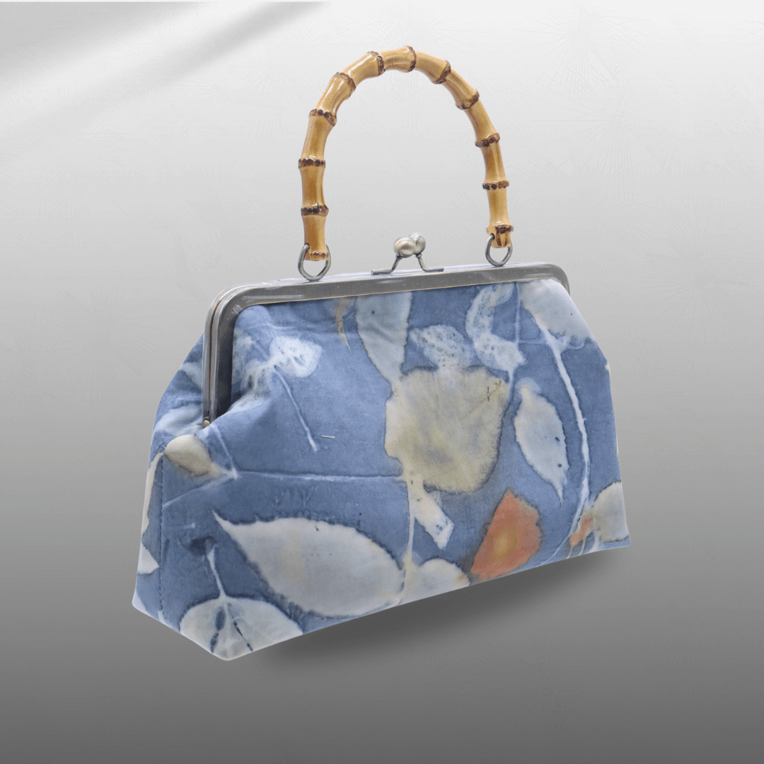 Handle Bamboo Frame Bag - Image 3