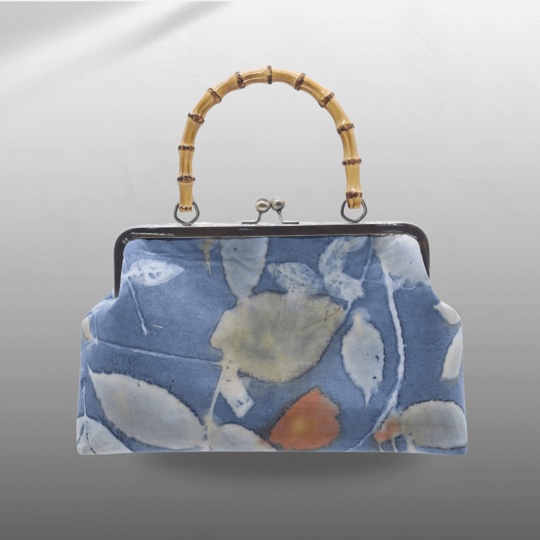 Handle Bamboo Frame Bag - Image 4