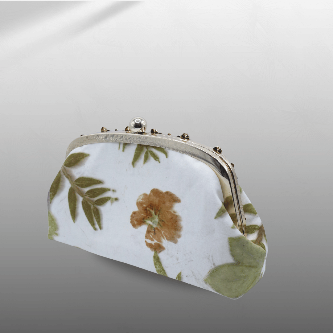 Ecoprint Clutch Frame Purse - Image 2