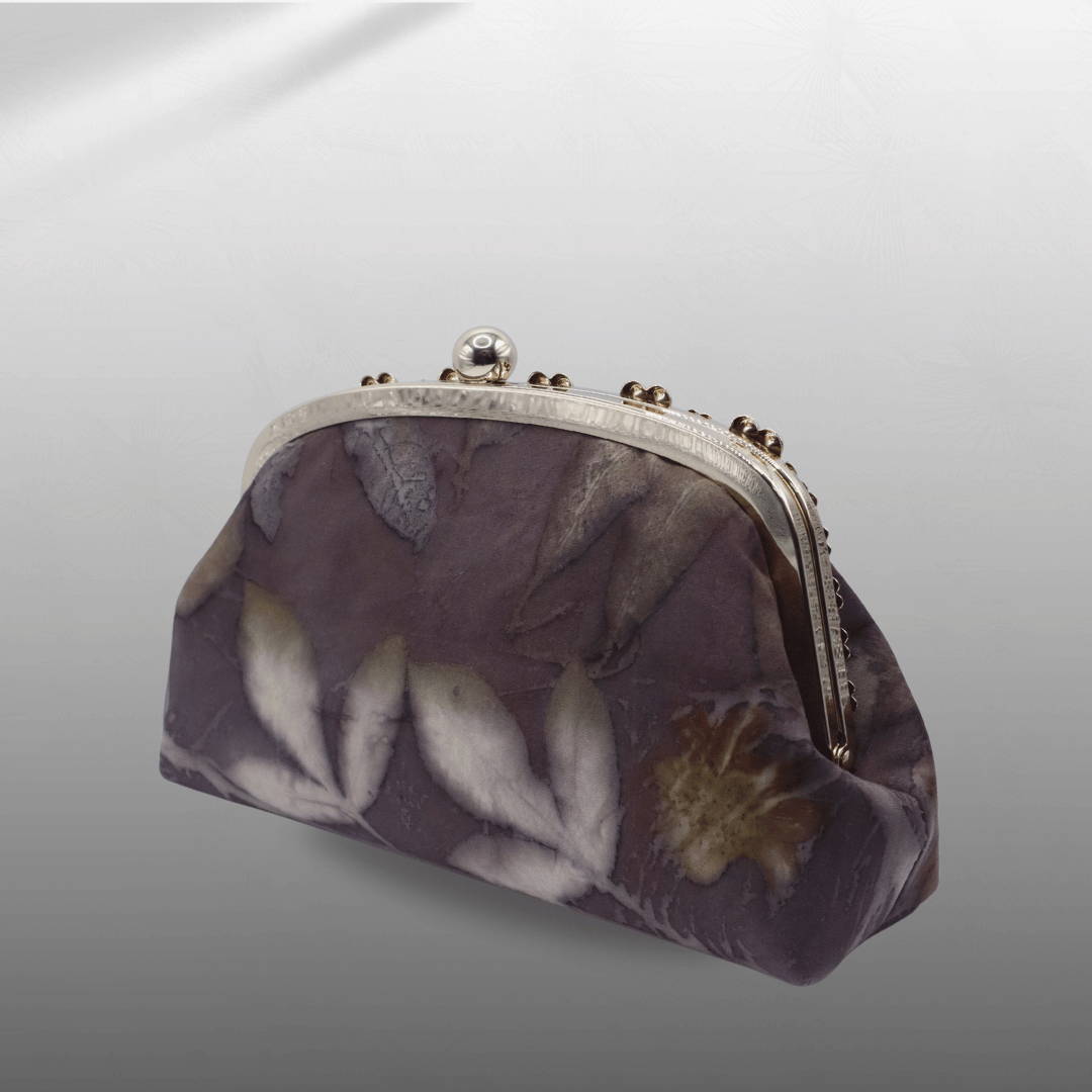 Ecoprint Clutch Frame Purse - Image 2
