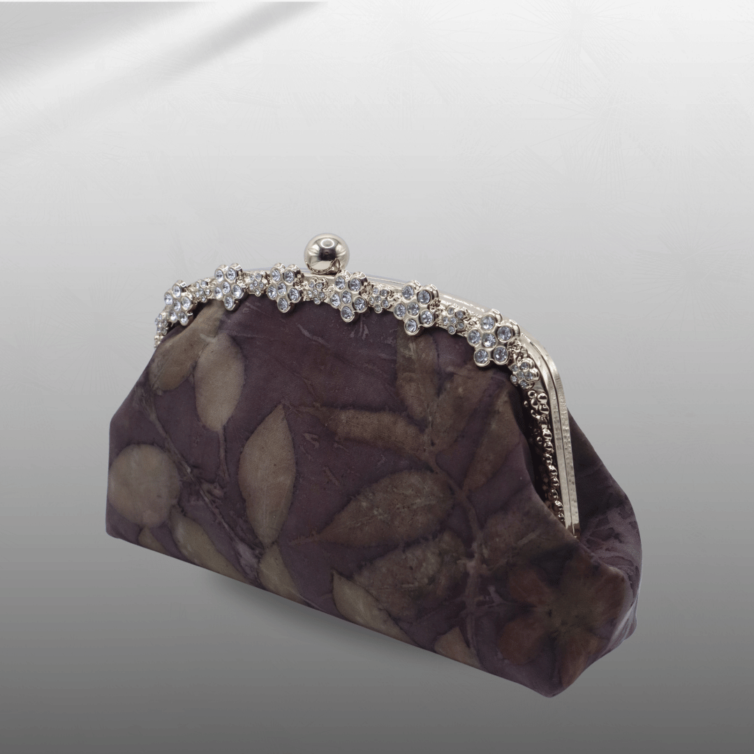 Ecoprint Clutch Frame Purse - Image 3