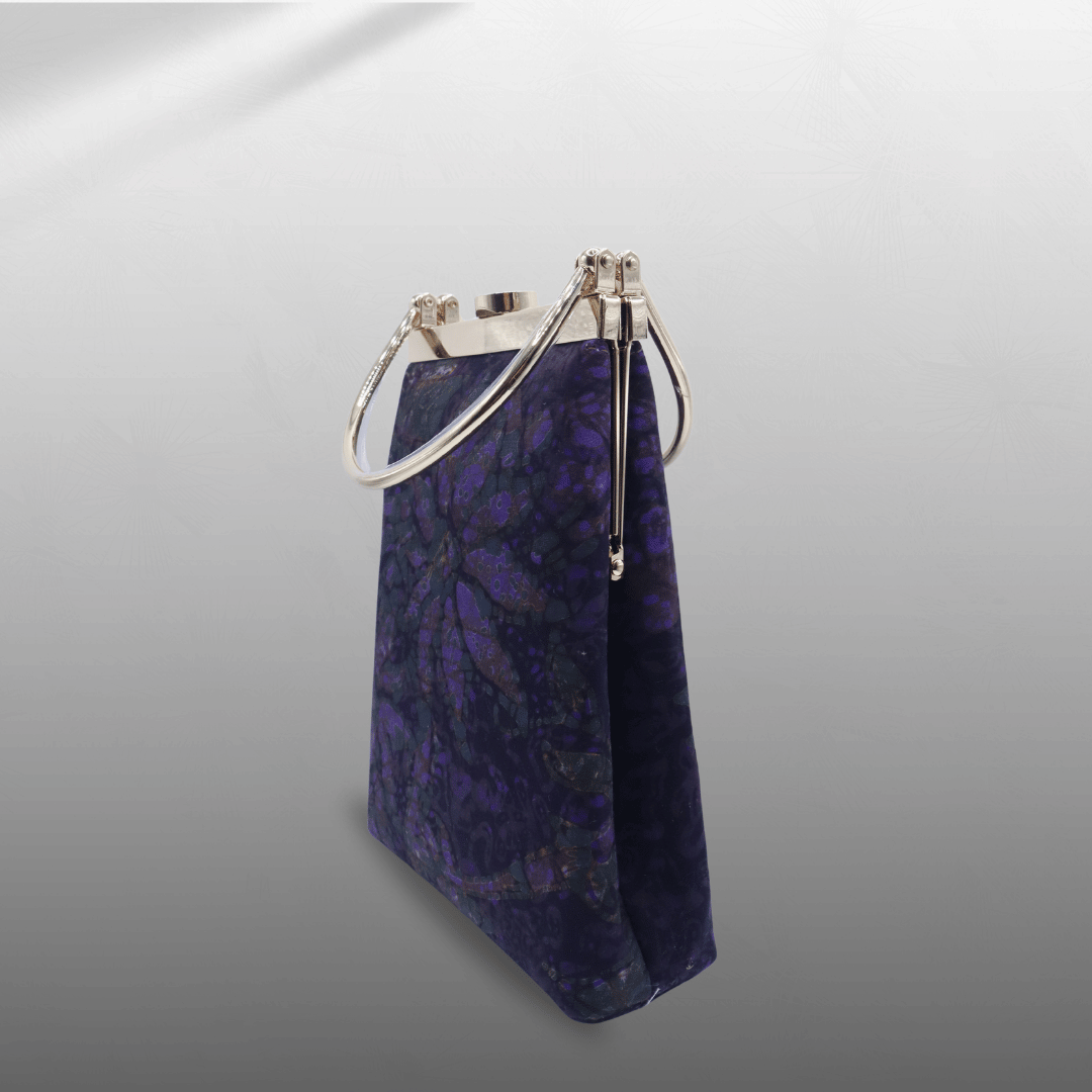 Batik Phone Sling Bag Kisslock Frame