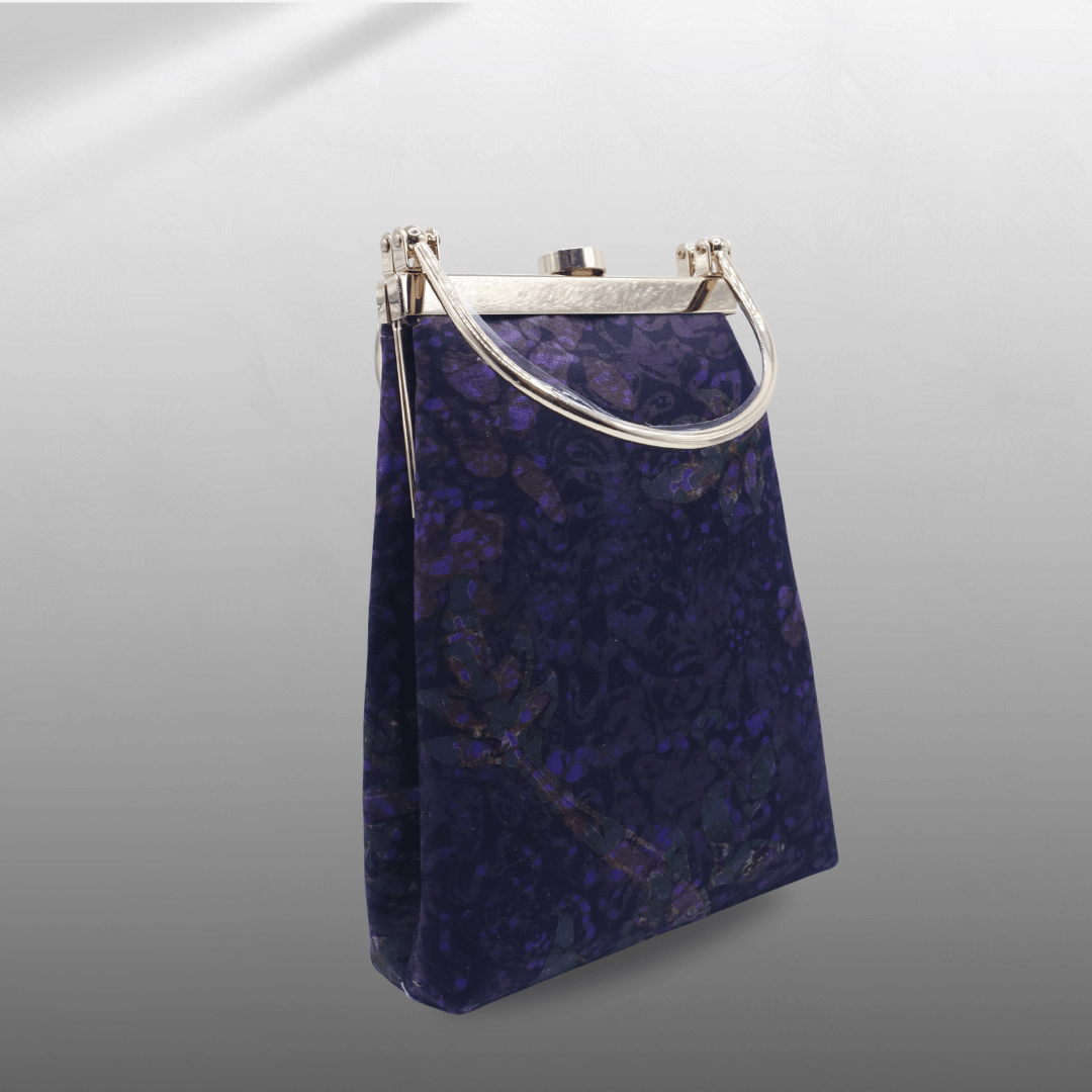 Batik Phone Sling Bag Kisslock Frame - Image 2