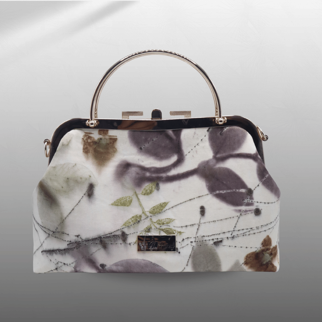 Ecoprint Handbag Metal Handle Frame - Image 3