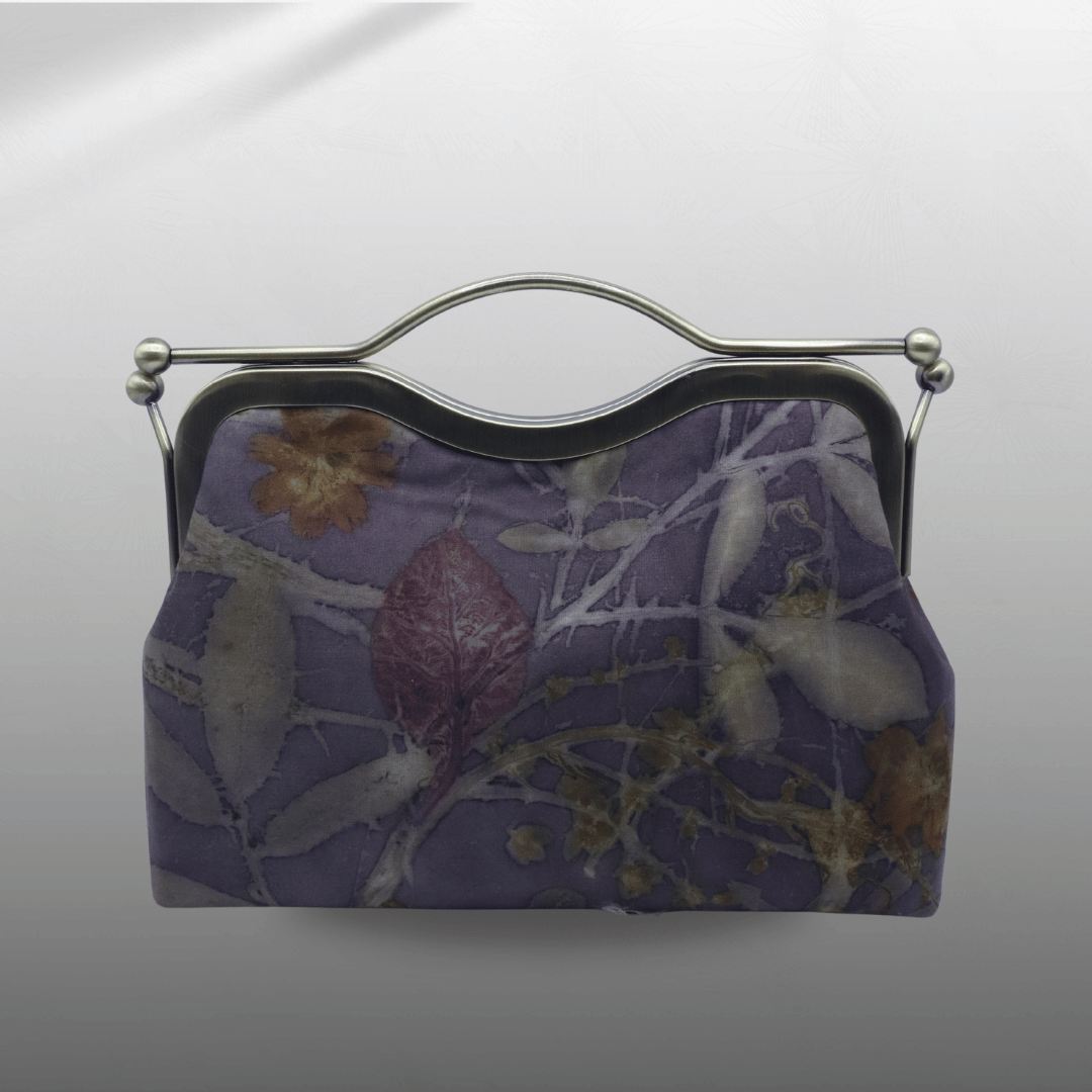 Ecoprint Handbag Metal Handle Frame