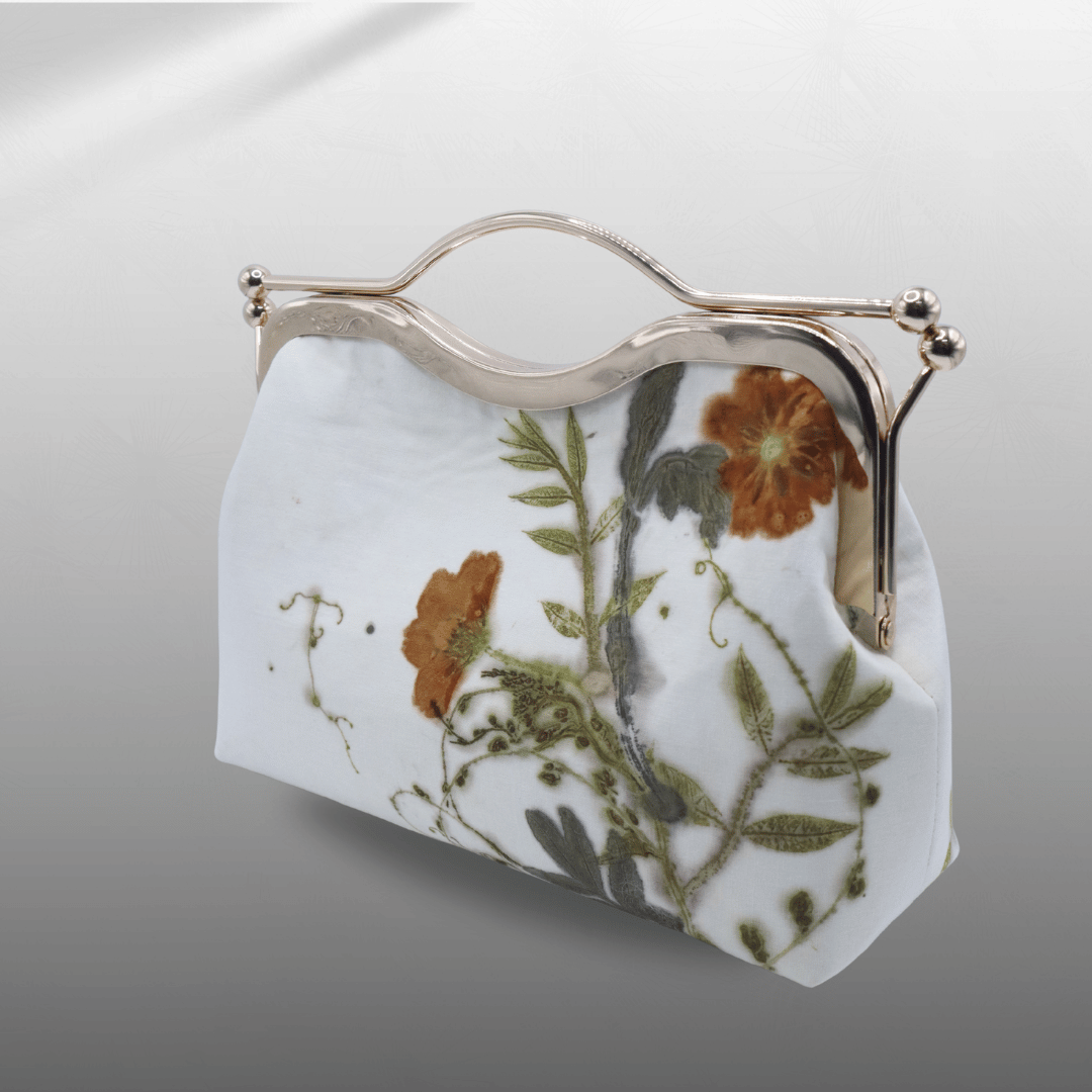 Ecoprint Handbag Metal Handle Frame - Image 2
