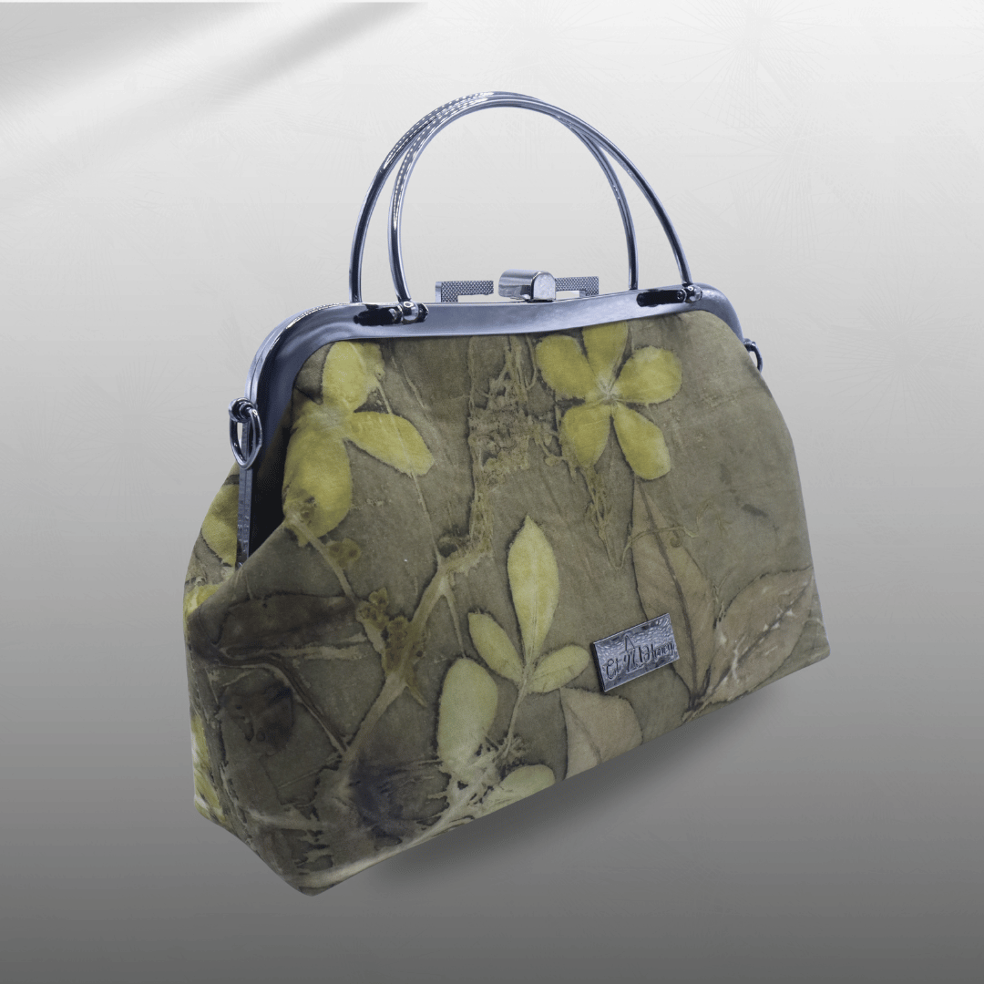 Ecoprint Handbag Metal Handle Frame - Image 2