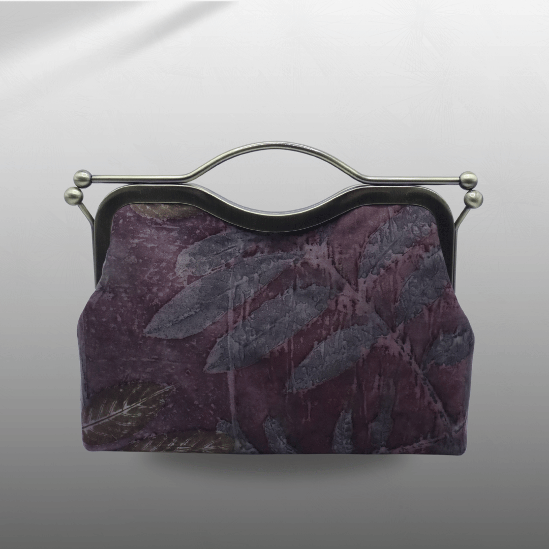 Ecoprint Handbag Metal Handle Frame