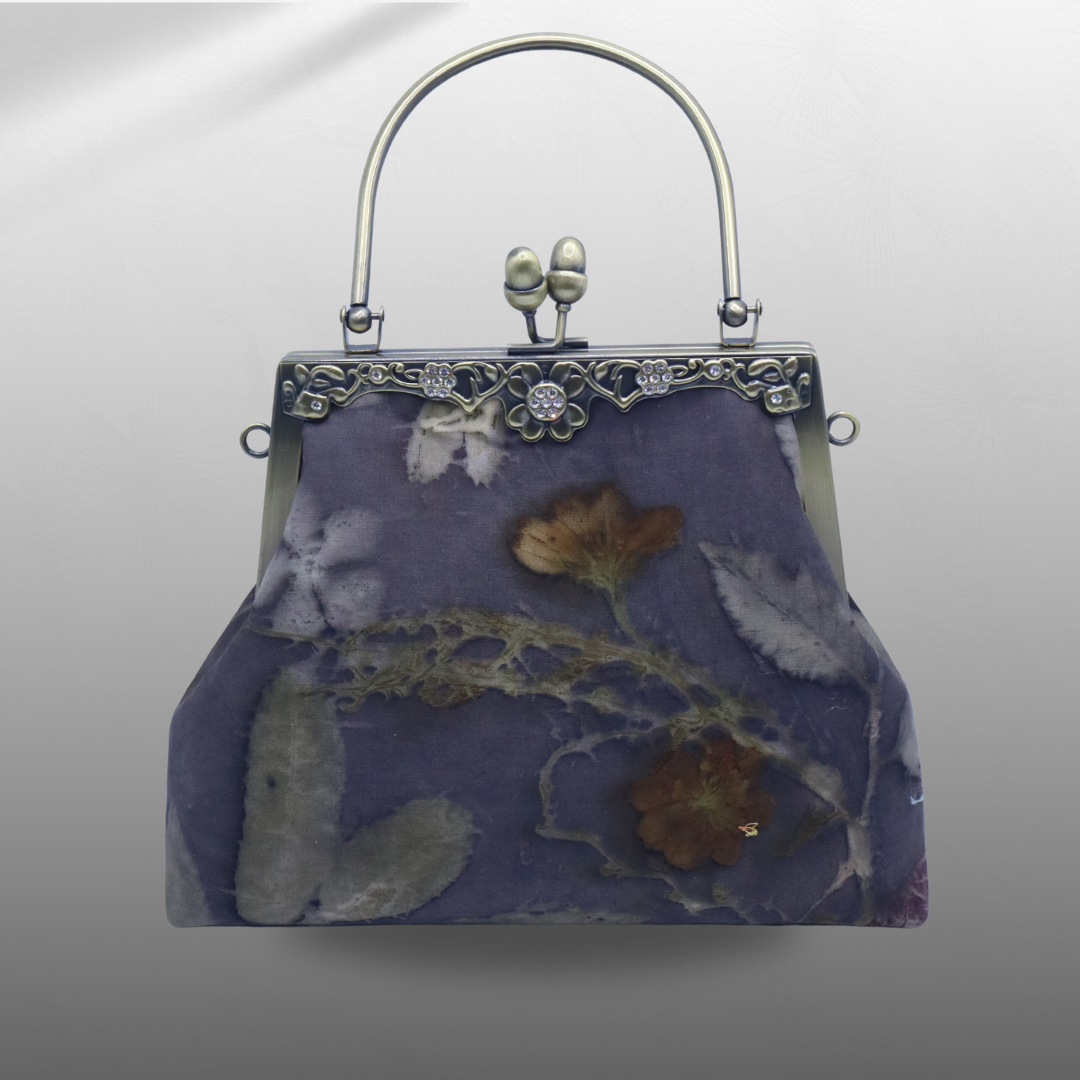 Ecoprint Diamond Frame Handbag